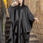 Velvet Stripes Kaftan