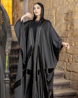 Velvet Stripes Kaftan